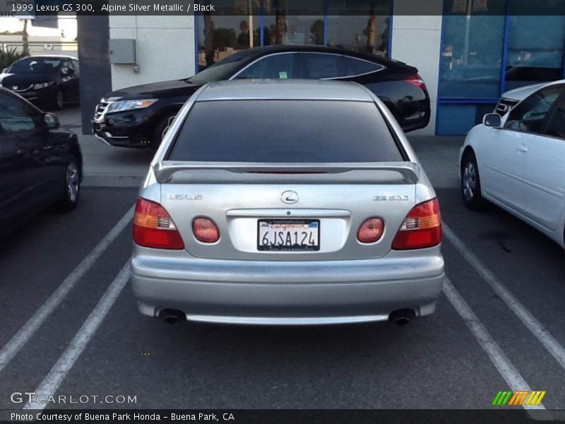 Alpine Silver Metallic / Black 1999 Lexus GS 300