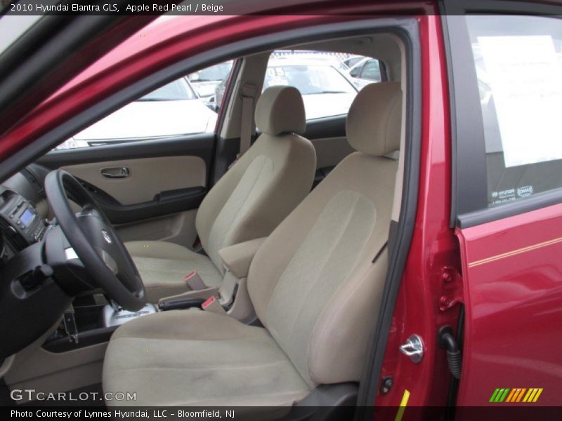 Apple Red Pearl / Beige 2010 Hyundai Elantra GLS