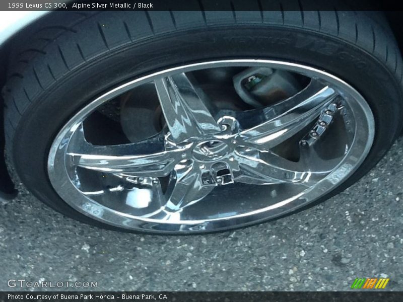 Alpine Silver Metallic / Black 1999 Lexus GS 300