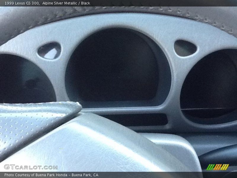Alpine Silver Metallic / Black 1999 Lexus GS 300