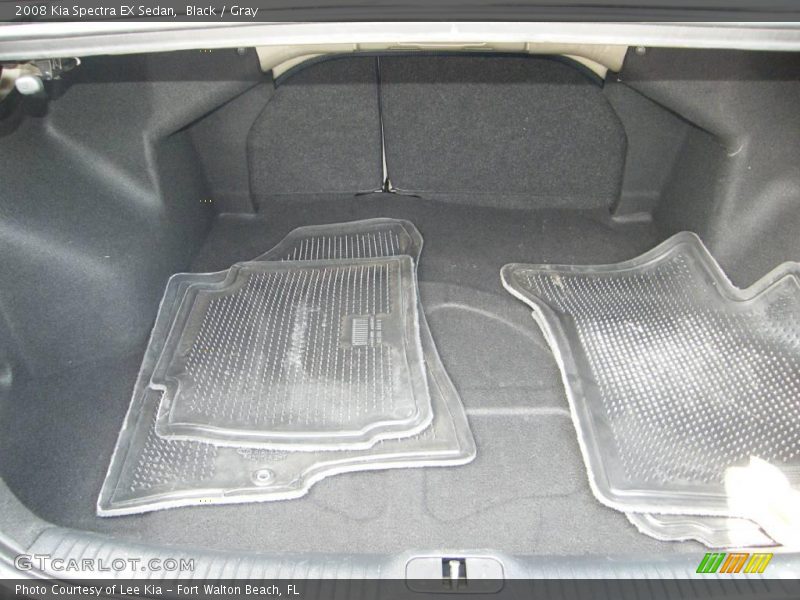 Black / Gray 2008 Kia Spectra EX Sedan