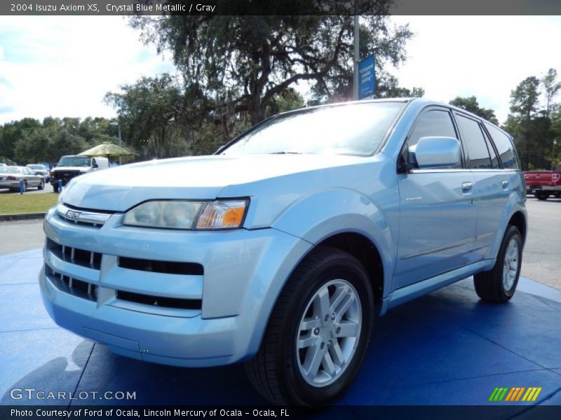 Crystal Blue Metallic / Gray 2004 Isuzu Axiom XS