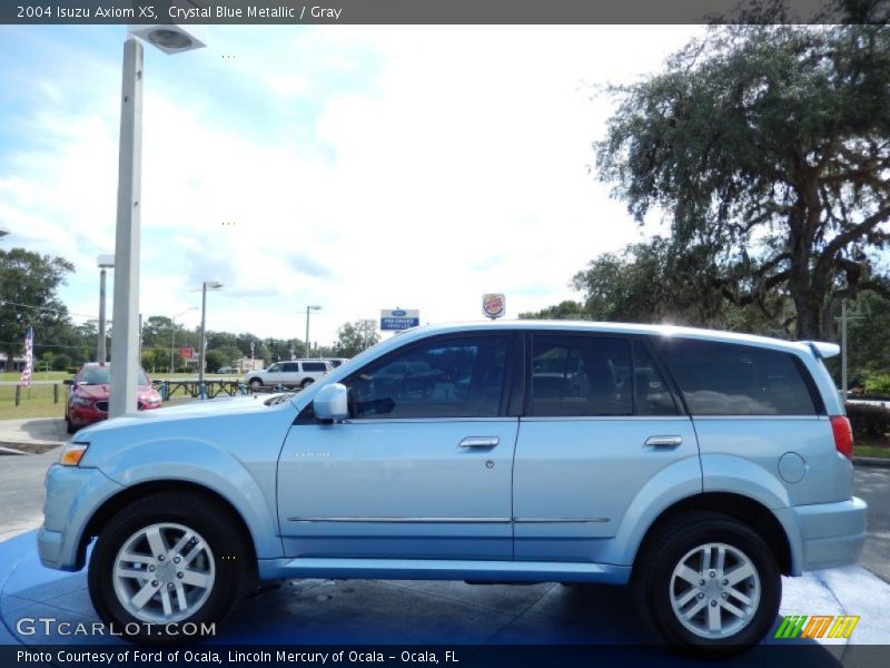 Crystal Blue Metallic / Gray 2004 Isuzu Axiom XS