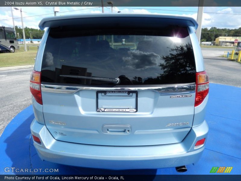 Crystal Blue Metallic / Gray 2004 Isuzu Axiom XS