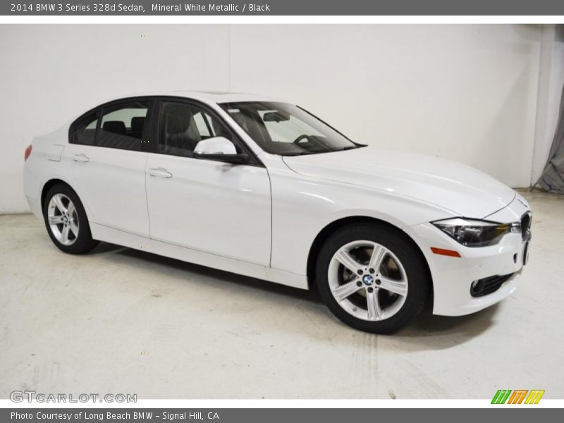  2014 3 Series 328d Sedan Mineral White Metallic