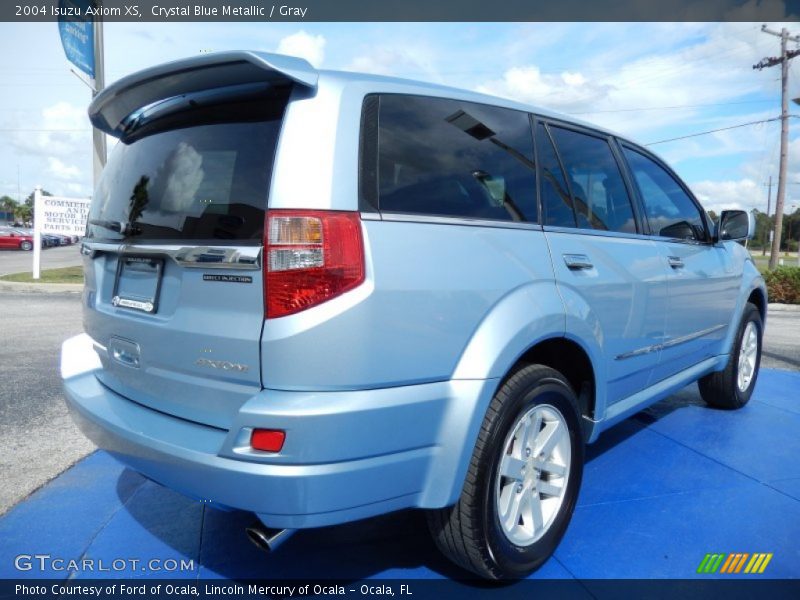 Crystal Blue Metallic / Gray 2004 Isuzu Axiom XS