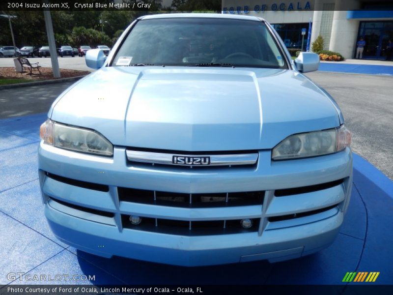 Crystal Blue Metallic / Gray 2004 Isuzu Axiom XS