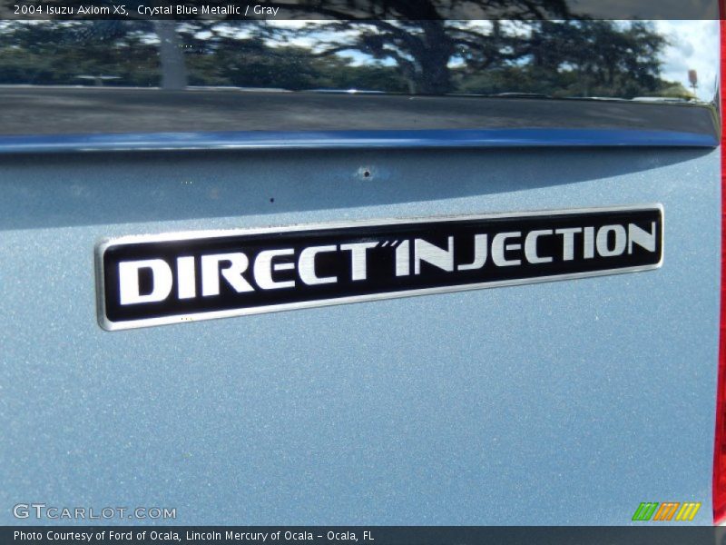 Crystal Blue Metallic / Gray 2004 Isuzu Axiom XS