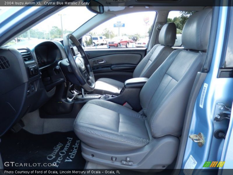 Crystal Blue Metallic / Gray 2004 Isuzu Axiom XS