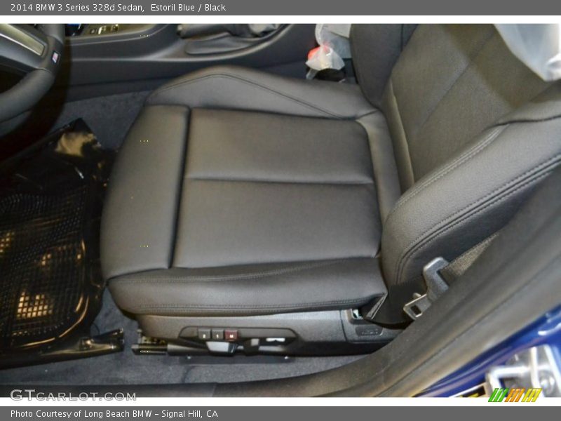 Estoril Blue / Black 2014 BMW 3 Series 328d Sedan