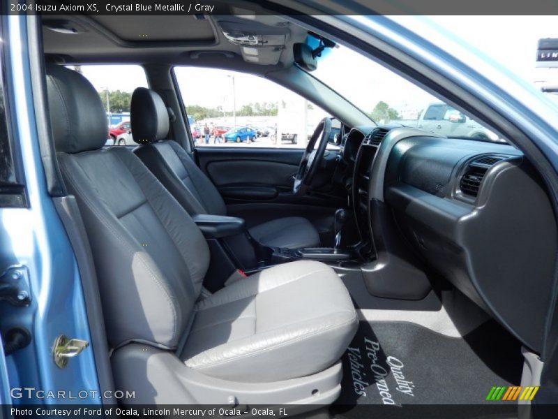 Crystal Blue Metallic / Gray 2004 Isuzu Axiom XS