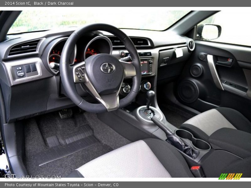 Dark Charcoal Interior - 2014 tC  