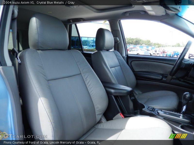 Crystal Blue Metallic / Gray 2004 Isuzu Axiom XS