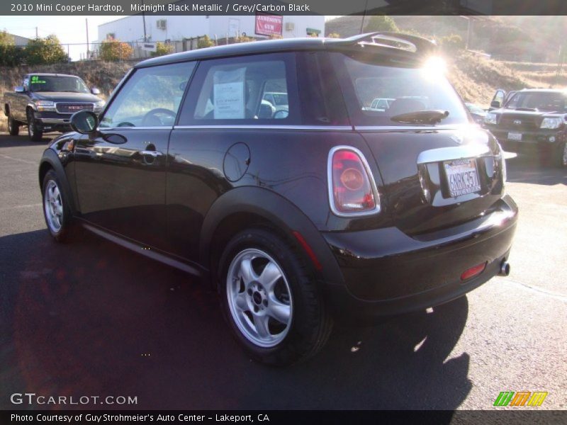 Midnight Black Metallic / Grey/Carbon Black 2010 Mini Cooper Hardtop