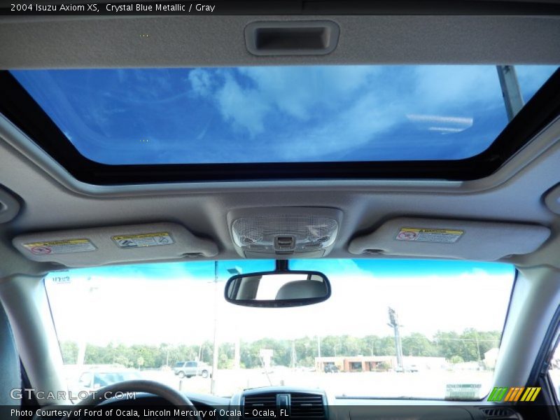 Sunroof of 2004 Axiom XS