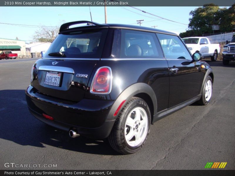 Midnight Black Metallic / Grey/Carbon Black 2010 Mini Cooper Hardtop