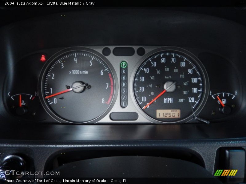  2004 Axiom XS XS Gauges