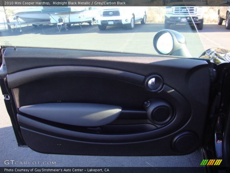 Midnight Black Metallic / Grey/Carbon Black 2010 Mini Cooper Hardtop
