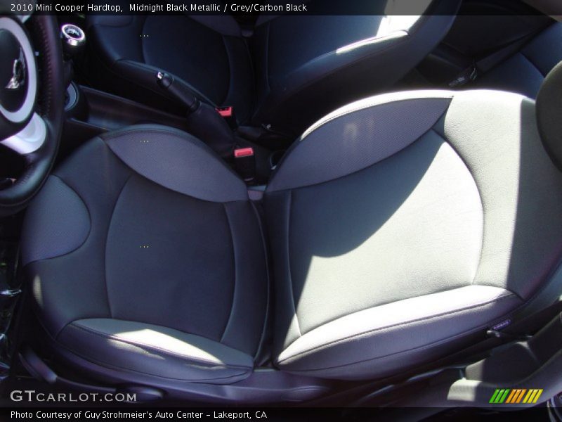 Midnight Black Metallic / Grey/Carbon Black 2010 Mini Cooper Hardtop