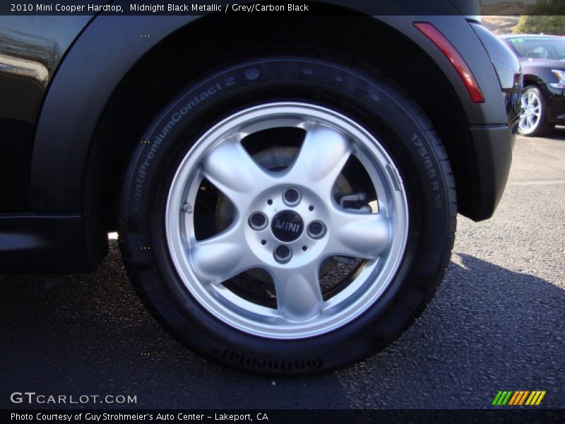 Midnight Black Metallic / Grey/Carbon Black 2010 Mini Cooper Hardtop