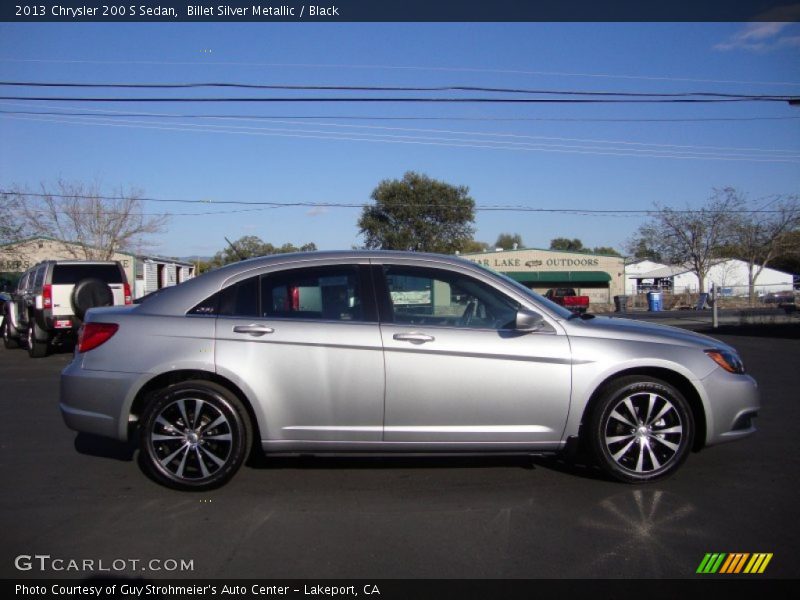 Billet Silver Metallic / Black 2013 Chrysler 200 S Sedan