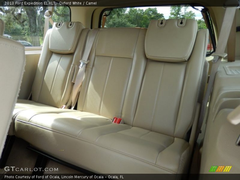 Oxford White / Camel 2013 Ford Expedition EL XLT