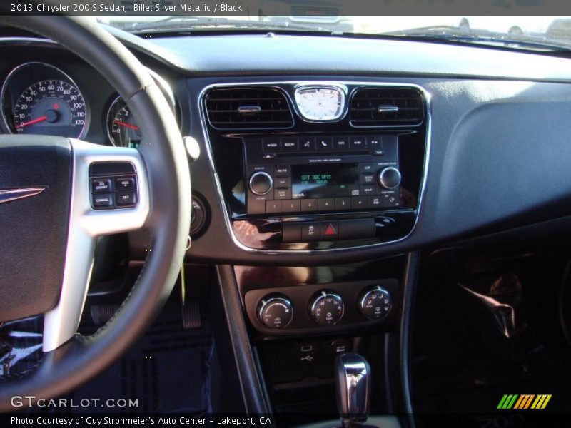 Billet Silver Metallic / Black 2013 Chrysler 200 S Sedan