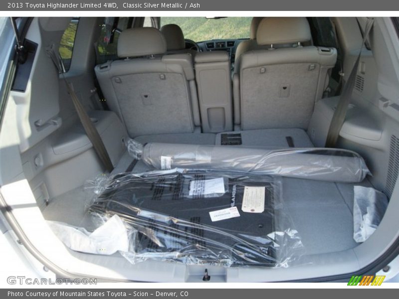 Classic Silver Metallic / Ash 2013 Toyota Highlander Limited 4WD