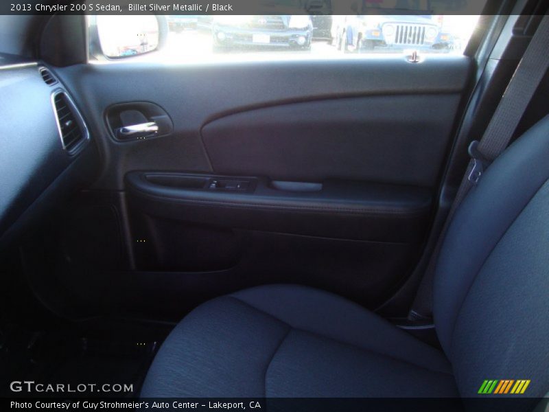 Billet Silver Metallic / Black 2013 Chrysler 200 S Sedan