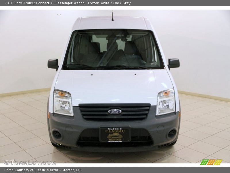 Frozen White / Dark Gray 2010 Ford Transit Connect XL Passenger Wagon