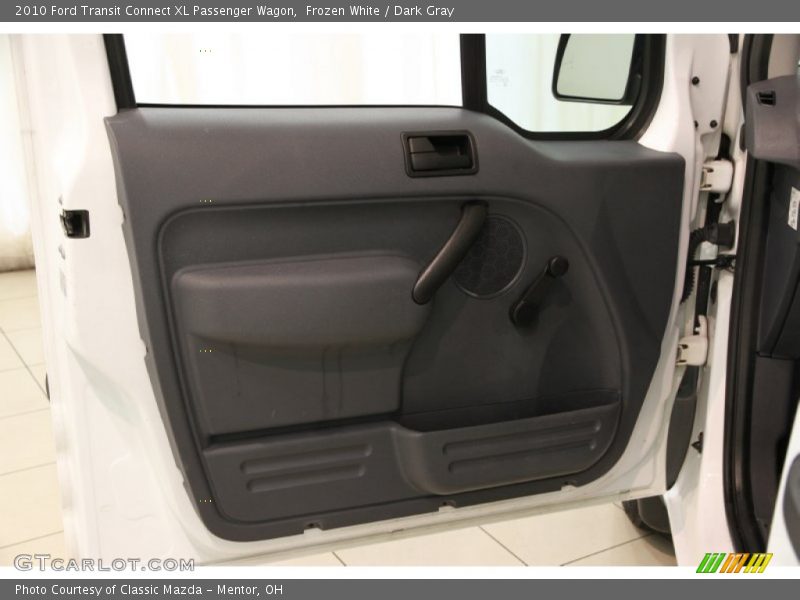Frozen White / Dark Gray 2010 Ford Transit Connect XL Passenger Wagon