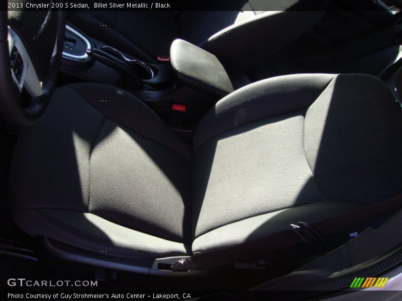 Billet Silver Metallic / Black 2013 Chrysler 200 S Sedan