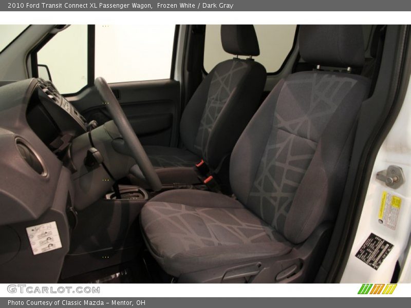 Frozen White / Dark Gray 2010 Ford Transit Connect XL Passenger Wagon