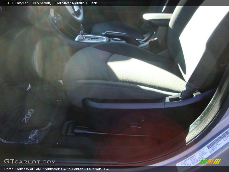 Billet Silver Metallic / Black 2013 Chrysler 200 S Sedan