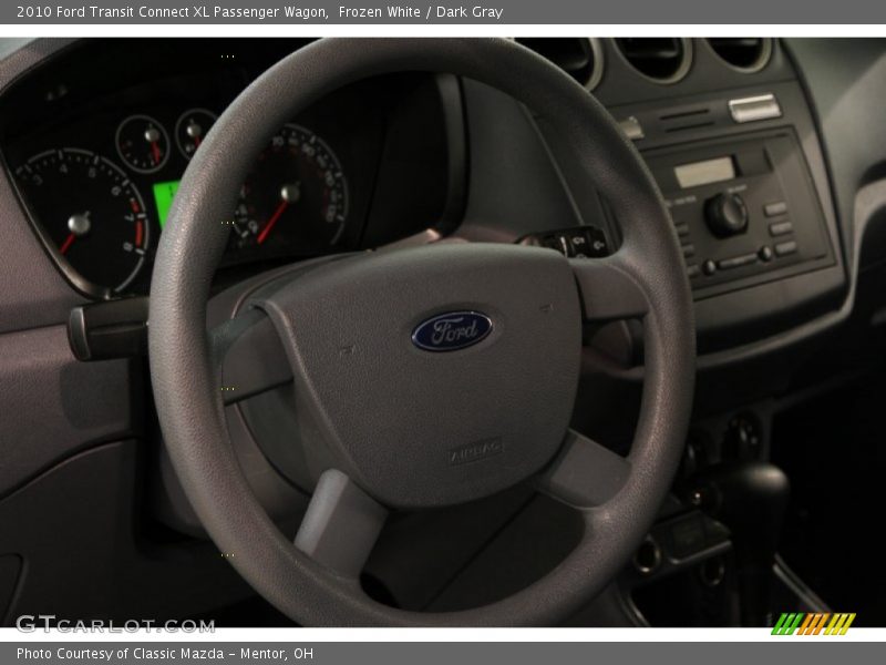 Frozen White / Dark Gray 2010 Ford Transit Connect XL Passenger Wagon