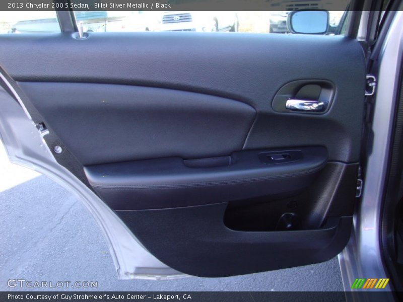 Billet Silver Metallic / Black 2013 Chrysler 200 S Sedan