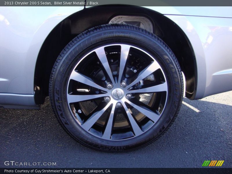 Billet Silver Metallic / Black 2013 Chrysler 200 S Sedan