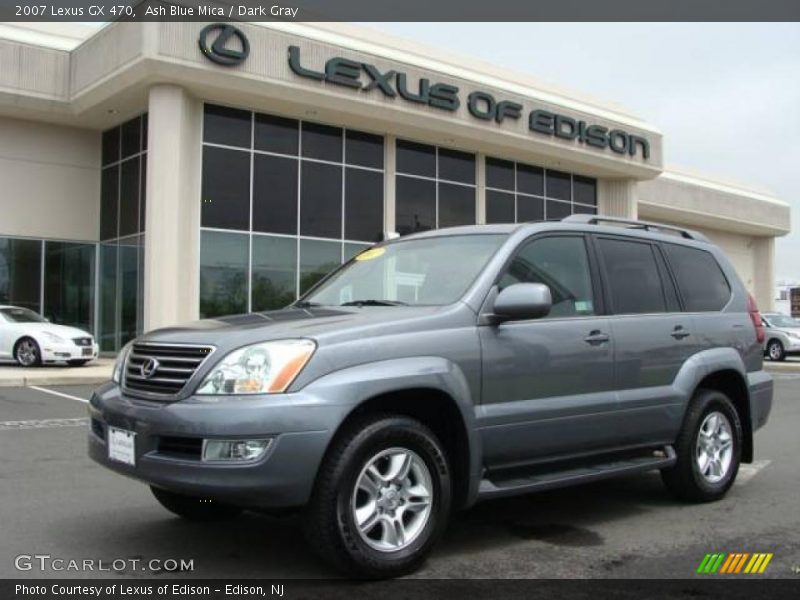 Ash Blue Mica / Dark Gray 2007 Lexus GX 470