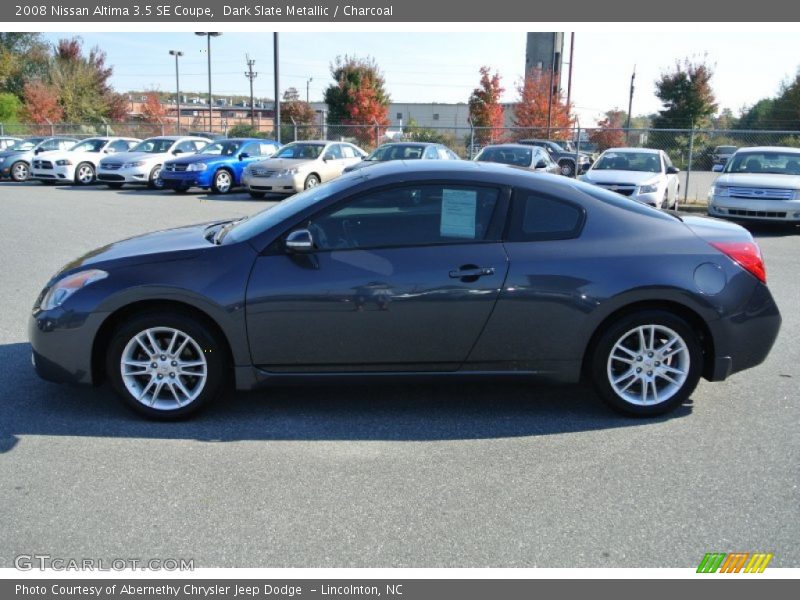 Dark Slate Metallic / Charcoal 2008 Nissan Altima 3.5 SE Coupe