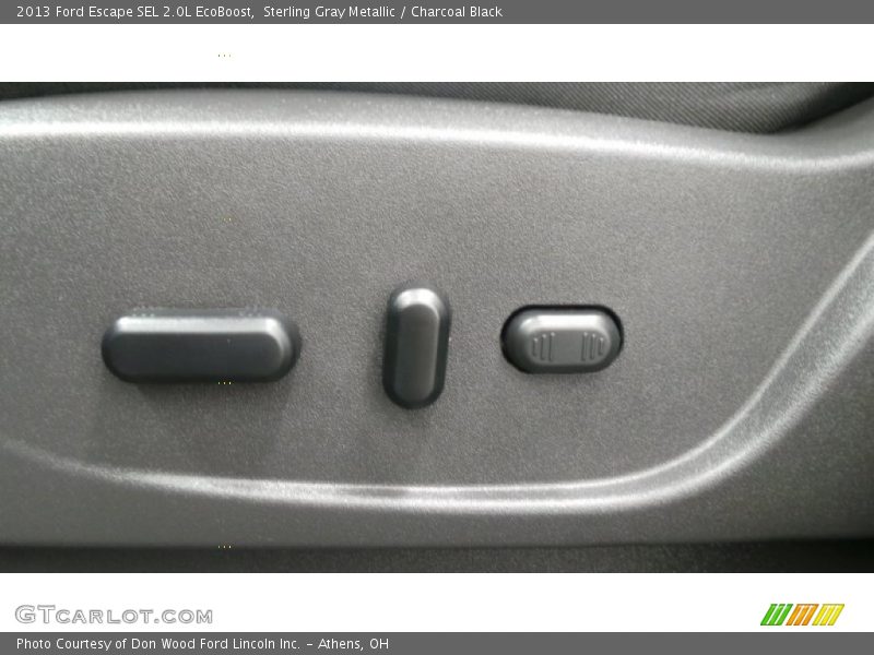 Sterling Gray Metallic / Charcoal Black 2013 Ford Escape SEL 2.0L EcoBoost