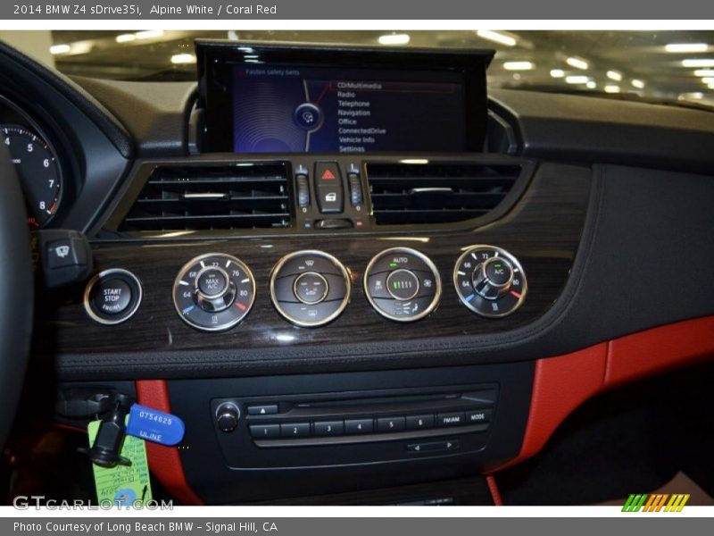 Controls of 2014 Z4 sDrive35i