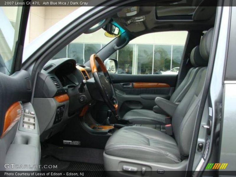Ash Blue Mica / Dark Gray 2007 Lexus GX 470