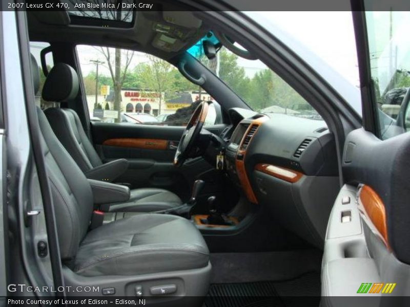 Ash Blue Mica / Dark Gray 2007 Lexus GX 470