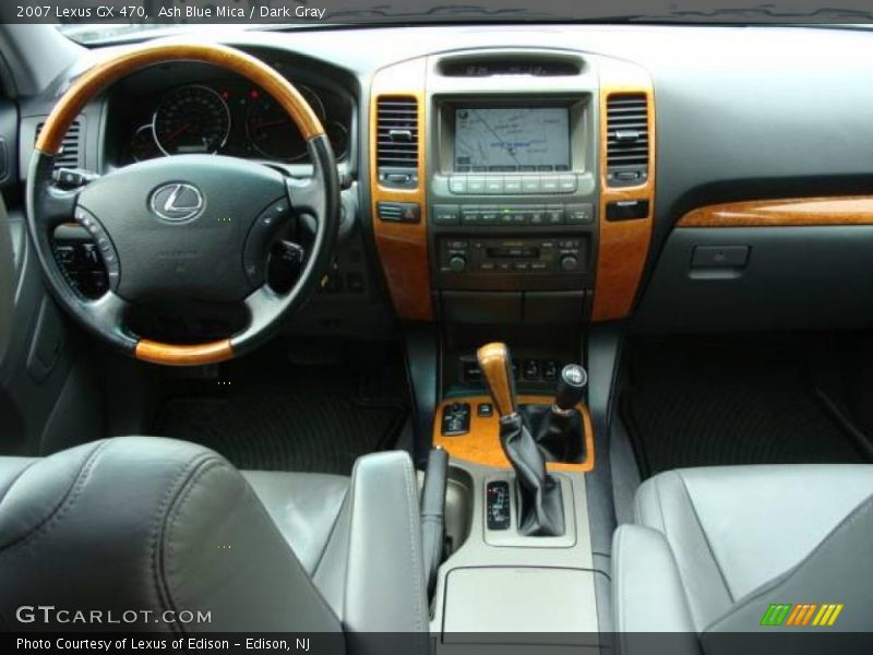 Ash Blue Mica / Dark Gray 2007 Lexus GX 470