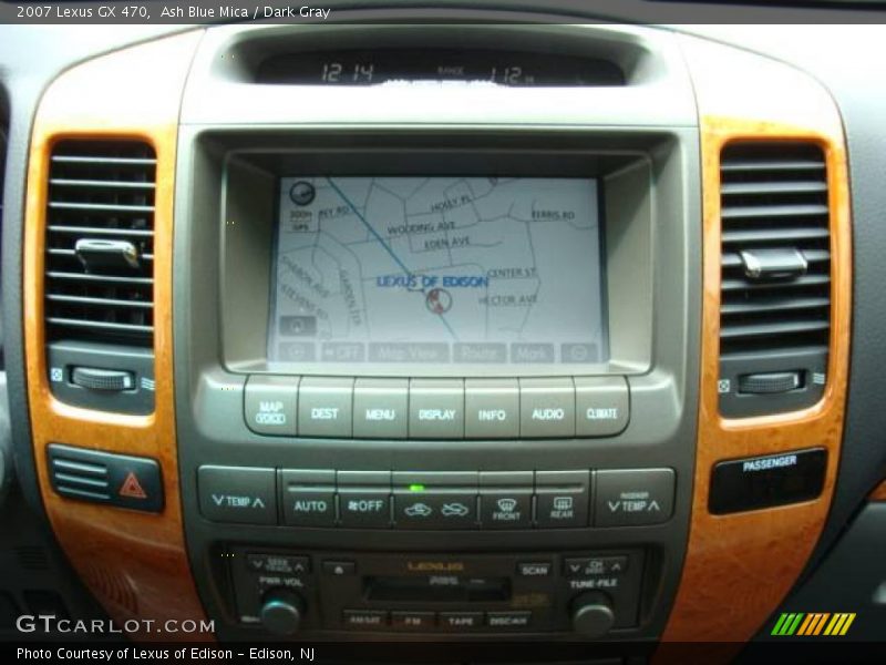 Ash Blue Mica / Dark Gray 2007 Lexus GX 470