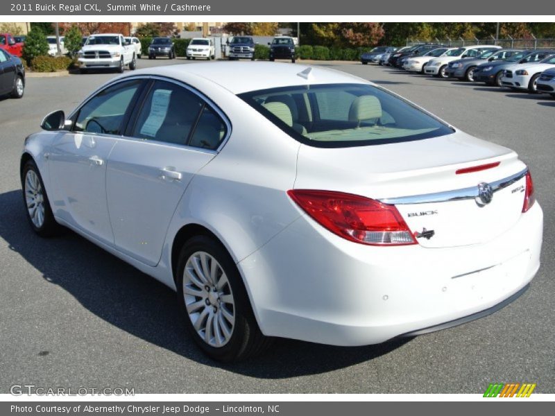 Summit White / Cashmere 2011 Buick Regal CXL