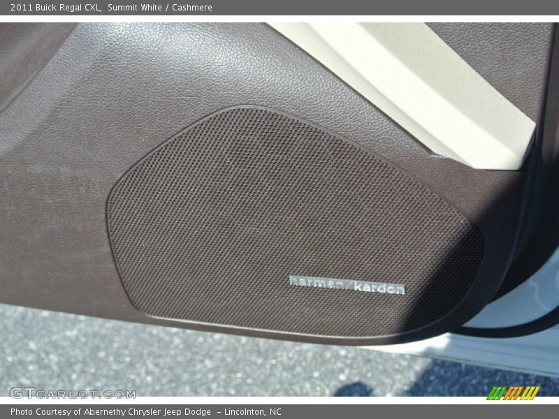 Summit White / Cashmere 2011 Buick Regal CXL