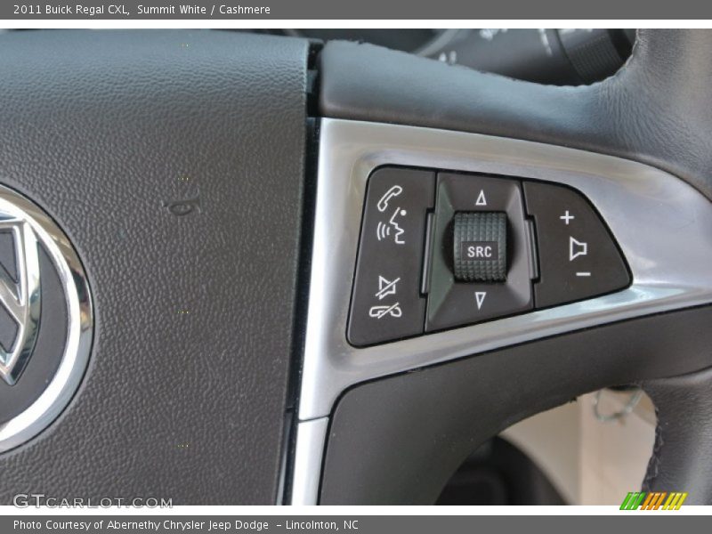 Summit White / Cashmere 2011 Buick Regal CXL