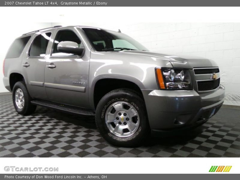 Graystone Metallic / Ebony 2007 Chevrolet Tahoe LT 4x4