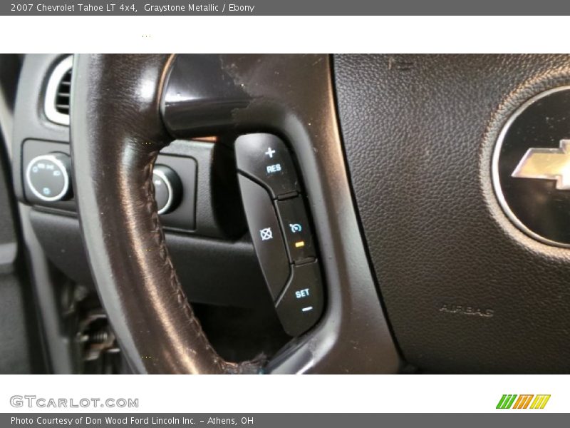 Graystone Metallic / Ebony 2007 Chevrolet Tahoe LT 4x4